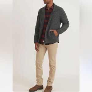 Marine Layer Gray Men's Cardigan Sweater